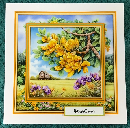 Acacia Landscape - Mini Kit 6x6 by Sharron Hylton
