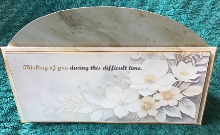 Deepest Condolences Tent Card Kit by Sharron Hylton