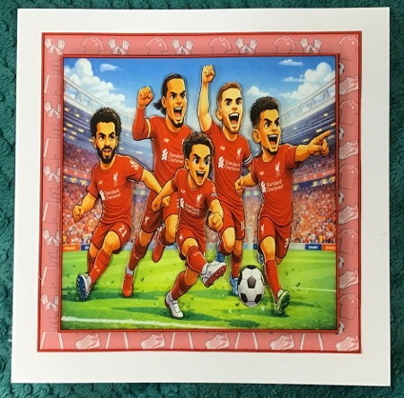 Liverpool FC Mini Kit 3 Ages 6-11 included by Sharron Hylton