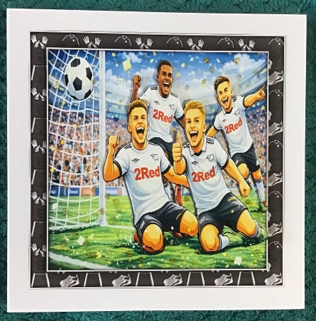 Derby County Mini Kit  Ages 6-11 included by Sharron Hylton