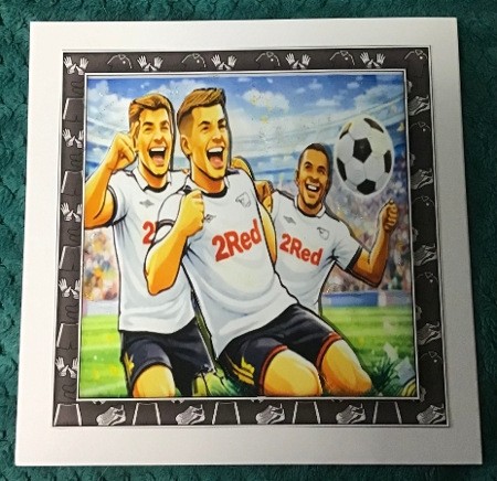 Derby County Mini Kit 2  Ages 6-11 included by Sharron Hylton