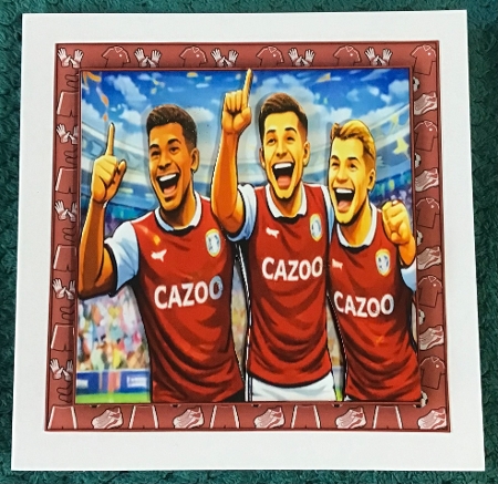 Aston Villa Mini Kit  Ages 6-11 included by Sharron Hylton