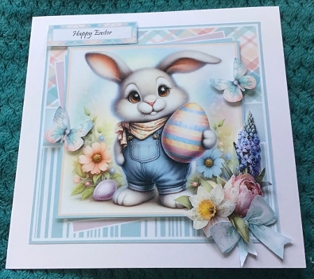 Whimsical Easter Bunny Mini Page Kit by Sharron Hylton