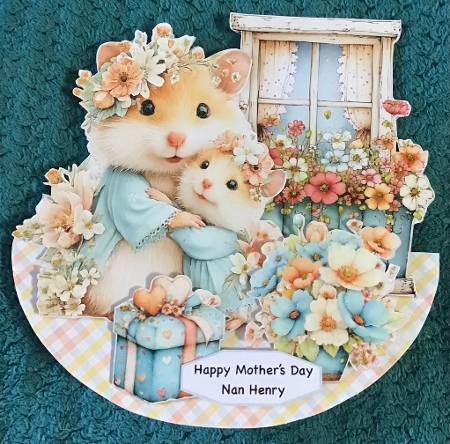 Mum Knows Best 9  Rocker by Sharron Hylton