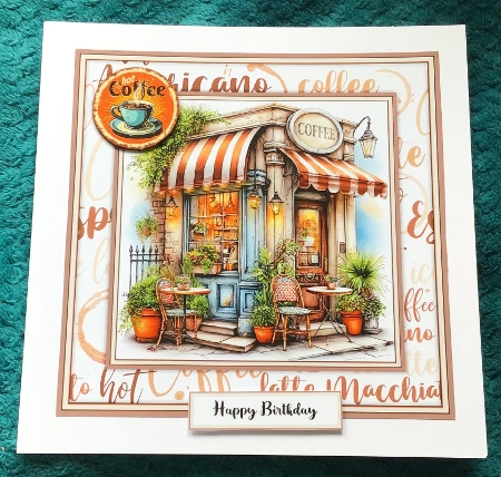 Coffee Shop - Mini Kit 6x6 by Sharron Hylton