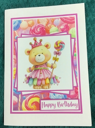 Birthday Candy Mini Kit 5x7 (3) by Sharron Hylton