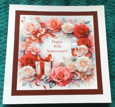 RUBY WEDDING ANNIVERSARY 2 by Sharron Hylton