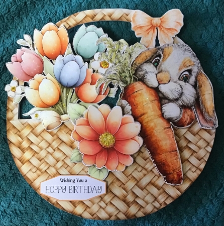Basket of Joy 1 Rocker by Sharron Hylton