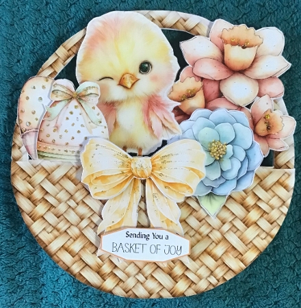 Basket of Joy 2 Rocker by Sharron Hylton