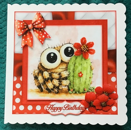 Whimsical Spider Mini Kit 7X7 by Sharron Hylton