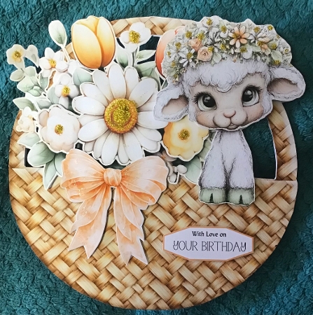 Basket of Joy 5 Rocker by Sharron Hylton
