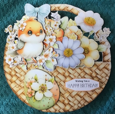 Basket of Joy 6 Rocker by Sharron Hylton