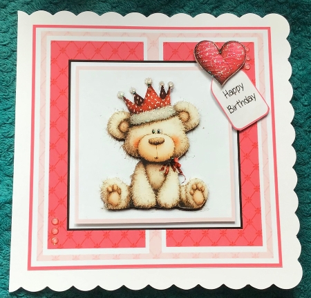Happy Birthday Greetings - 6x6 and 5x7 Version by Sharron Hylton