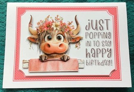 Birthday Pop In  by Sharron Hylton
