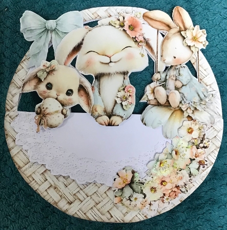 Sweet Easter Basket 9 Rocker by Sharron Hylton