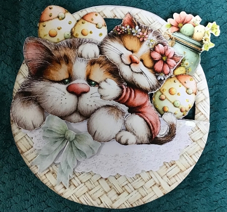Sweet Easter Basket 11 Rocker by Sharron Hylton