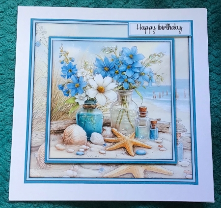 Beach Scene 1 - Mini Kit 6x6 by Sharron Hylton