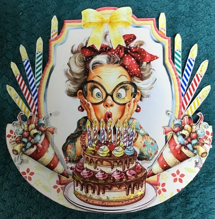 How Many Candles? 5 Rocker by Sharron Hylton