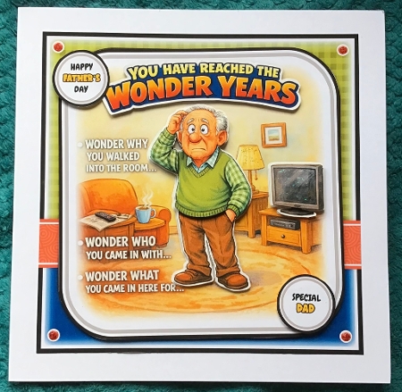 The Wonder Years 2 Mini Kit Birthday/Fathers Day by Sharron Hylton