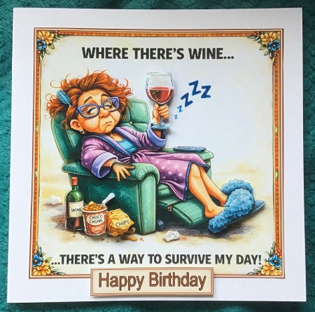 Where Theres Wine Mini Kit by Sharron Hylton