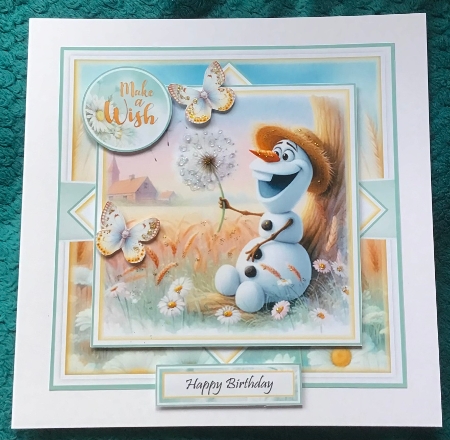 Olaf A Wish Mini Page Kit by Sharron Hylton
