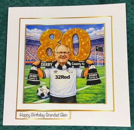 Derby county fc 80 customer request by Sharron Hylton