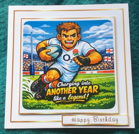 england rugby by Sharron Hylton
