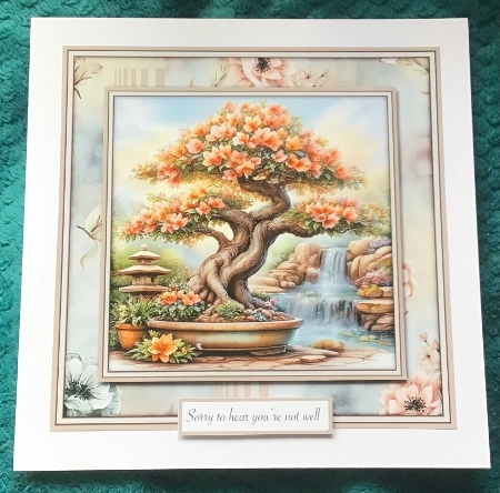 Bourgainvillea Bonsai - Mini Kit 6x6 by Sharron Hylton