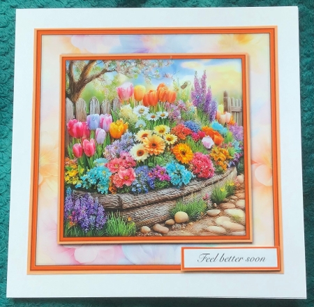 Spring Flowers 4 - Mini Kit 6x6 by Sharron Hylton