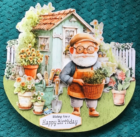 Gardening Delights 5 Rocker by Sharron Hylton