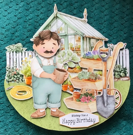 Gardening Delights 6 Rocker by Sharron Hylton