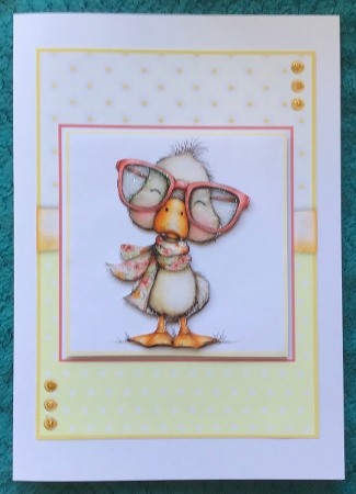 Summertime Geese - 6x6 and 5x7 Version by Sharron Hylton