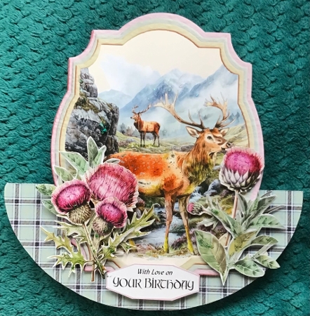 Bonnie Scotland 1 Rocker by Sharron Hylton