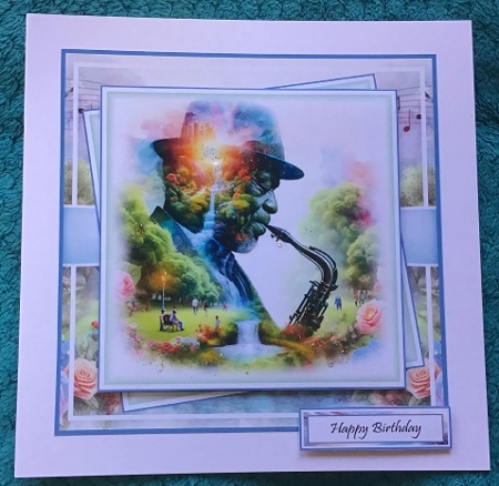 The Saxophone Mini Page Kit by Sharron Hylton
