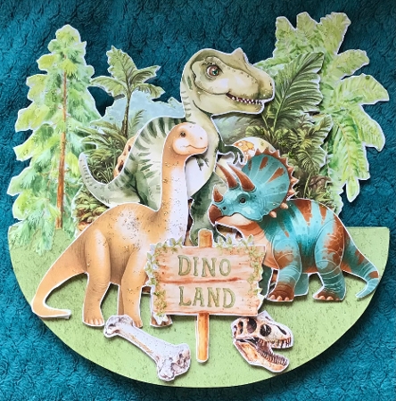 Dino Land 3 Rocker by Sharron Hylton