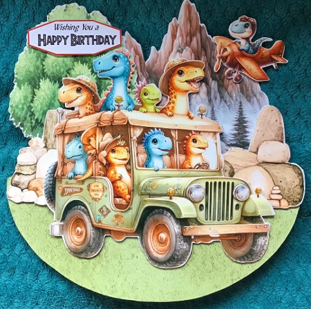 Dino Land 5 Rocker by Sharron Hylton