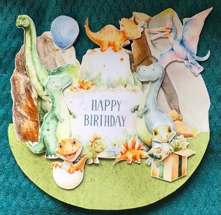 Dino Land 6 Rocker by Sharron Hylton