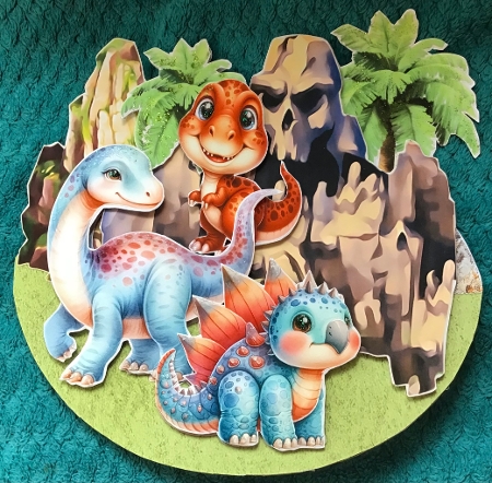 Dino Land 11 Rocker by Sharron Hylton