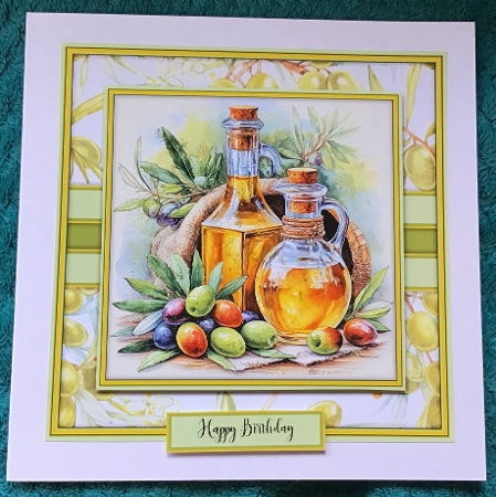Olives & Olive Oil - Mini Kit 6x6 by Sharron Hylton