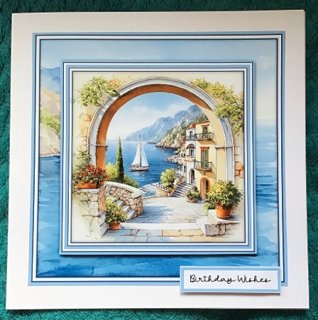 Coast Scene - Mini Kit 6x6 by Sharron Hylton