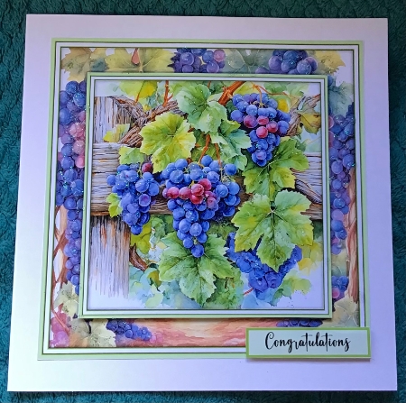 Bleu Grapes - Mini Kit 6x6 by Sharron Hylton