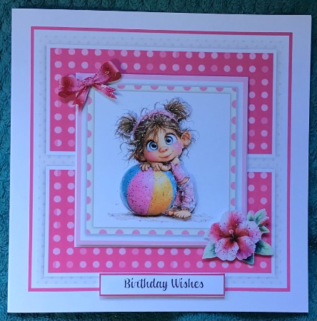 Beach Ready 1 - 6x6 and 5x7 Version by Sharron Hylton