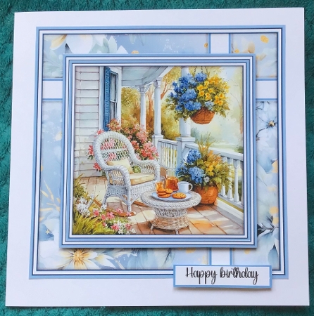 Cozy Summer Porch - Mini Kit 6x6 by Sharron Hylton