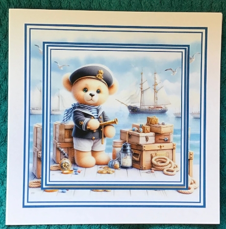 Minikit Sailor Bear by Sharron Hylton