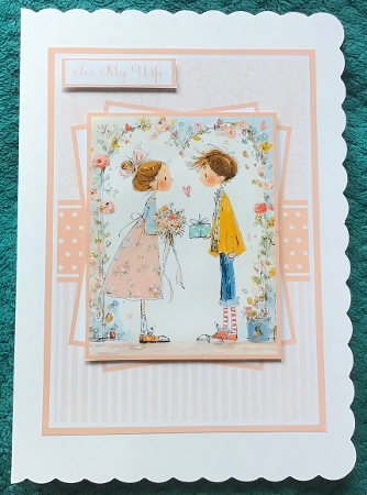 Happy Anniversary Mini Kit 5x7 (3) by Sharron Hylton