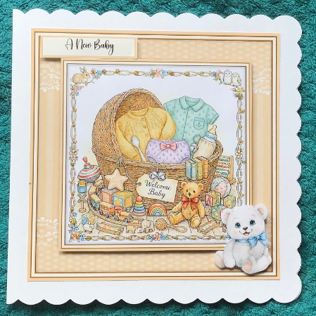 Welcome Baby 1 - Mini Kit 6x6 by Sharron Hylton