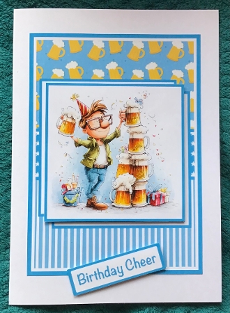 Birthday Beers Mini Kit 5x7 (3) by Sharron Hylton
