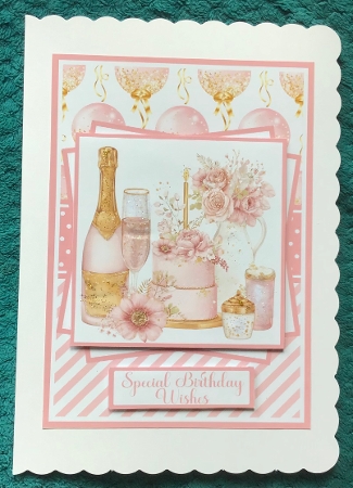 Champagne Celebrations Mini Kit 5x7 (3) by Sharron Hylton