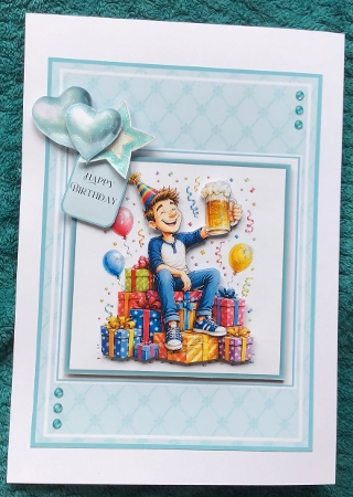 Cheers on your Birthday by Sharron Hylton