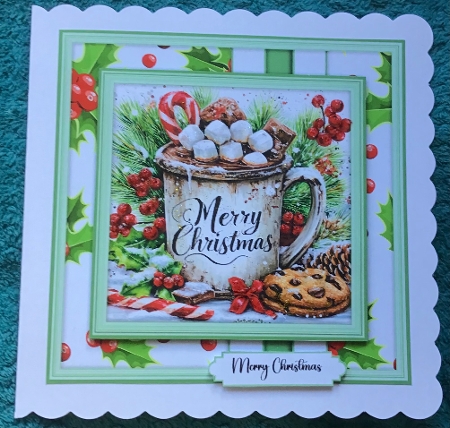 Christmas Mugs 1 - Mini Kit 6x6 by Sharron Hylton